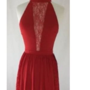 Epress Women's Maxi Haltet Dress